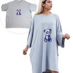 Smileify™ Premium Pyjama Slaapshirt - Panda print