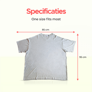 Smileify™ Premium Pyjama Slaapshirt - Grijs