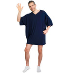 Smileify™ Premium Pyjama Slaapshirt - Donker Blauw