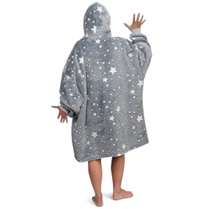 Smileify™ Hoodie Deken - Glow in the Dark Stars - Pro Max