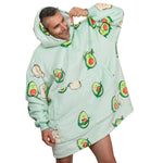 Smileify™ Hoodie Deken - Avocado - Pro Max