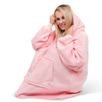 Smileify™ Hoodie Deken - Licht Roze - Pro