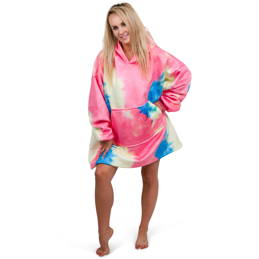 Smileify™ Hoodie Deken - Tie-dye - Pro