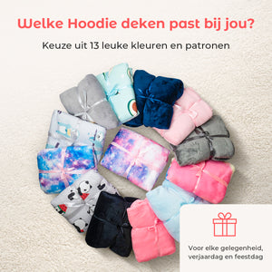 Smileify™ Hoodie Deken - Donker Roze - Pro