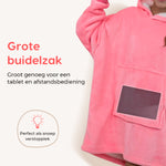 Smileify™ Hoodie Deken - Donker Roze - Kids