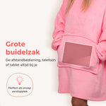 Smileify™ Hoodie Deken - Donker Roze - Pro