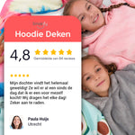 Smileify™ Hoodie Deken - Grijs - Kids